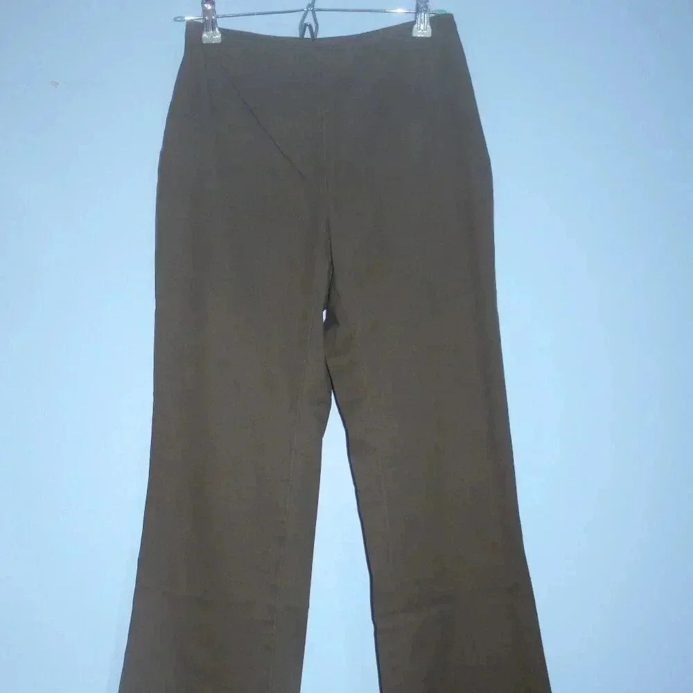 Banana Repulic Stretch Side Zip Slacks Women's 2 Long